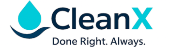 CleanX cleaning company Brand