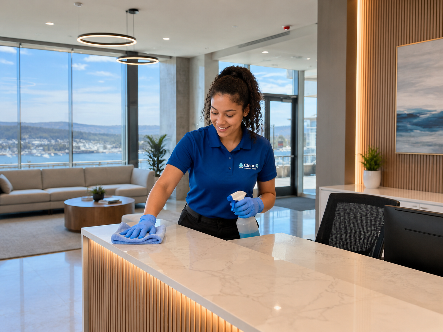 Everett commercial cleaning services by CleanX