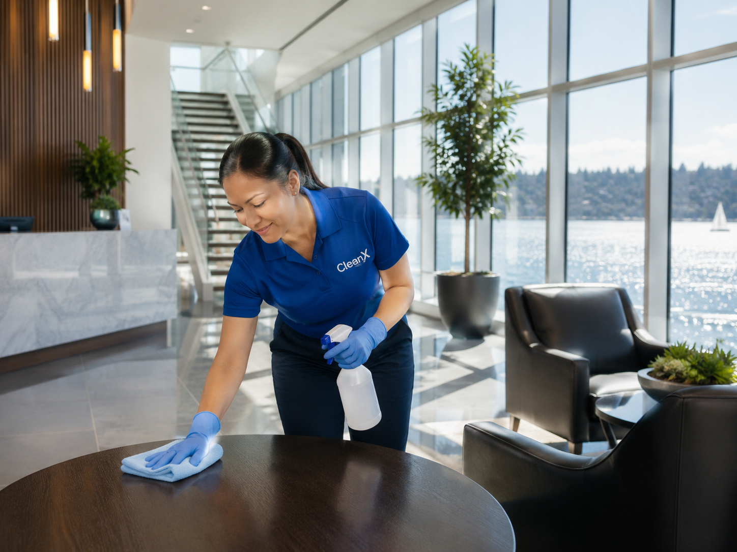 Kirkland commercial cleaning services by CleanX